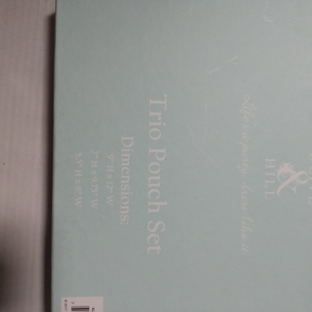 Olive & Hill Trio Pouch Set (Say The Things) - Picture 4 of 4